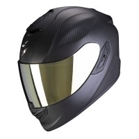 Moto přilba SCORPION EXO-1400 EVO CARBON AIR SOLID (černá matná)