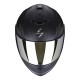 Moto přilba SCORPION EXO-1400 EVO CARBON AIR SOLID (černá matná)