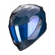 Moto přilba SCORPION EXO-1400 EVO CARBON AIR SOLID (modrá)