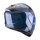 Moto přilba SCORPION EXO-1400 EVO CARBON AIR SOLID (modrá)