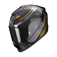 Moto přilba SCORPION EXO-1400 EVO CARBON AIR KYDRA (černo/zlatá)