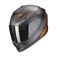 Moto přilba SCORPION EXO-1400 EVO CARBON AIR KYDRA (černo/zlatá)