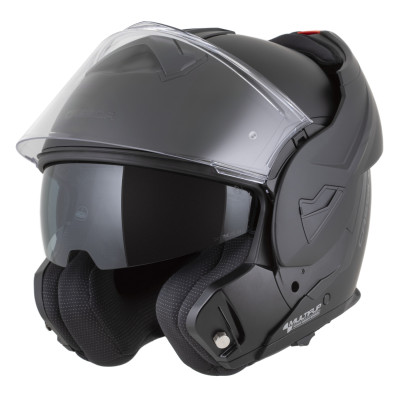 přilba MultiFlip Solid BlackOut, CASSIDA (černá matná/černá) 2026