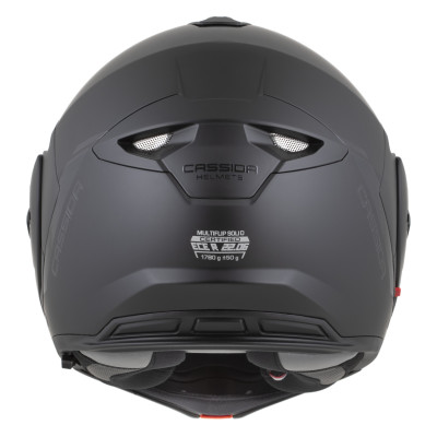 přilba MultiFlip Solid BlackOut, CASSIDA (černá matná/černá) 2026