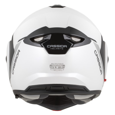 přilba MultiFlip Solid, CASSIDA (bílá perleť/černá) 2026
