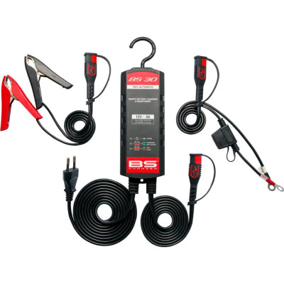 Nabíječka baterií BS BATTERY BS30 12V STD/AGM/GEL/SLA/LITHIUM (LIFEP04), 3A až 60Ah