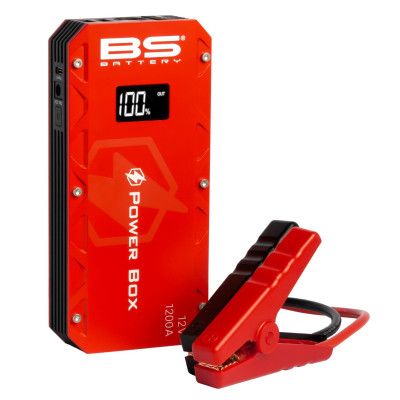 Startovací zdroj BS BATTERY PB-02 (JUMP STARTER, POWERBANK, BOOSTER) 12000mAh (44.4Wh)