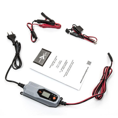 Nabíječka motobaterií BIKETEC LI-ION, LIFEPO4 s příslušenstvím