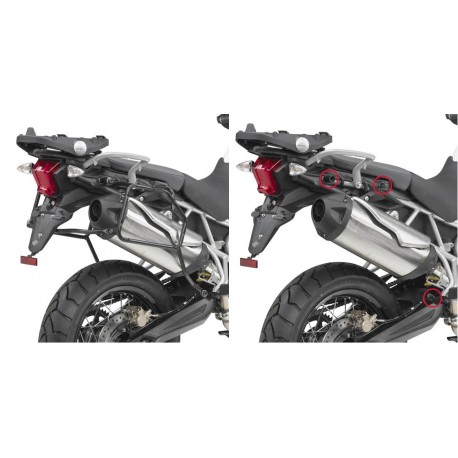 KAPPA KLR6409 nosič bočních kufrů Rapid TRIUMPH Tiger 800 / 800 XC / 800 XR (11-17)