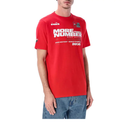 triko Marc Marquez - mistrovské triko 1, (červená)