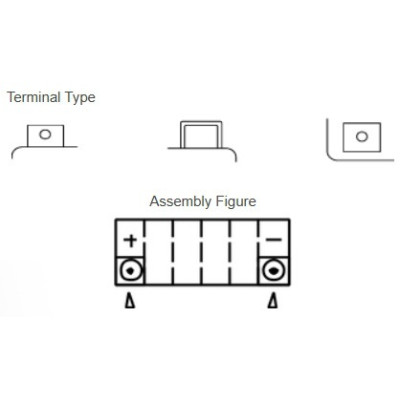 motobaterie 12V, YT9B, 8,4Ah, 120A, bezúdržbová MF AGM 150x70x105, YUASA originál (aktivovaná ve výrobě)