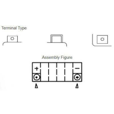 motobaterie 12V, TTZ10S, 9,1Ah, 190A, bezúdržbová MF AGM 150x87x93, YUASA originál (vč. balení elektrolytu)