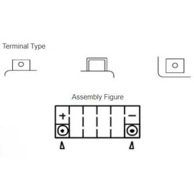motobaterie 12V, YTZ14S, 11,8Ah, 230A, bezúdržbová SUPER MF AGM 150x87x110, YUASA originál (aktivovaná ve výrobě)