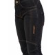 MBW Kevlar Jeans Rebeka zkrácené - dámské černé