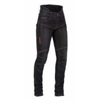 MBW Kevlar Jeans Rebeka zkrácené - dámské černé