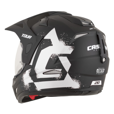 přilba Tour 2.0 Crew, CASSIDA (černá matná/bílá, plexi s přípravou pro Pinlock) 2026