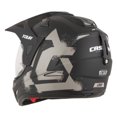 přilba Tour 2.0 Crew, CASSIDA (černá matná/písková, plexi s přípravou pro Pinlock) 2026