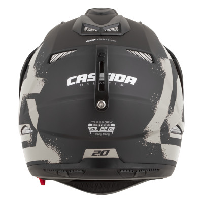 přilba Tour 2.0 Crew, CASSIDA (černá matná/písková, plexi s přípravou pro Pinlock) 2026