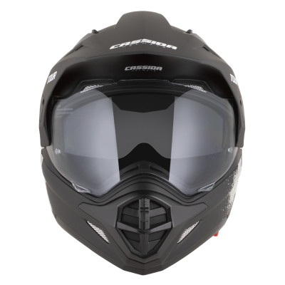 přilba Tour 2.0 Crew, CASSIDA (černá matná/písková, plexi s přípravou pro Pinlock) 2026