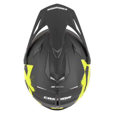 přilba Tour 2.0 Crew, CASSIDA (černá matná/žlutá fluo, plexi s přípravou pro Pinlock) 2026