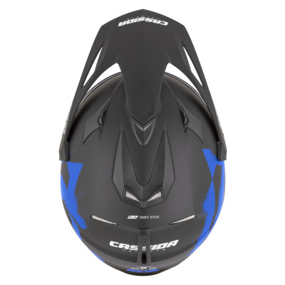 přilba Tour 2.0 Crew, CASSIDA (černá matná/modrá, plexi s přípravou pro Pinlock) 2026