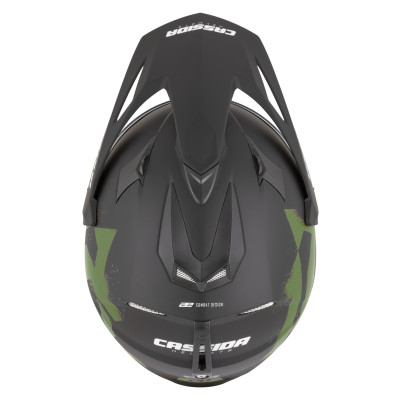přilba Tour 2.0 Crew, CASSIDA (černá matná/tmavě zelená, plexi s přípravou pro Pinlock) 2026