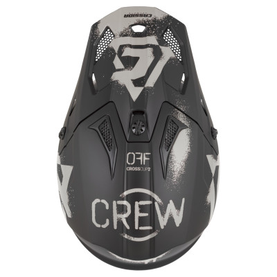 přilba Cross Cup 2 Crew, CASSIDA (černá matná/písková) 2026