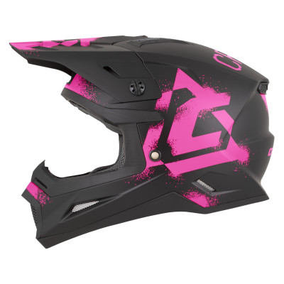 přilba Cross Cup 2 Crew, CASSIDA (černá matná/růžová fluo) 2026