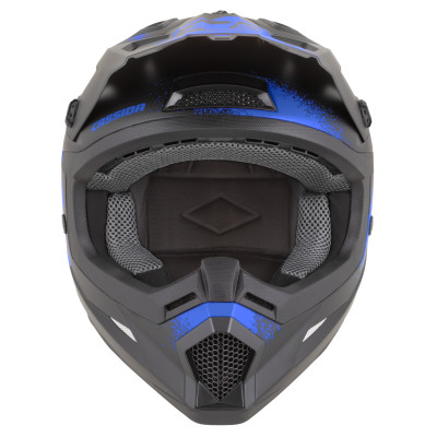 přilba Cross Cup 2 Crew, CASSIDA (černá matná/modrá) 2026