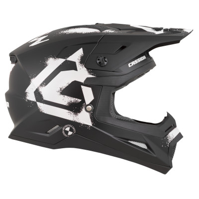 přilba Cross Cup 2 Crew, CASSIDA (černá matná/bílá) 2026
