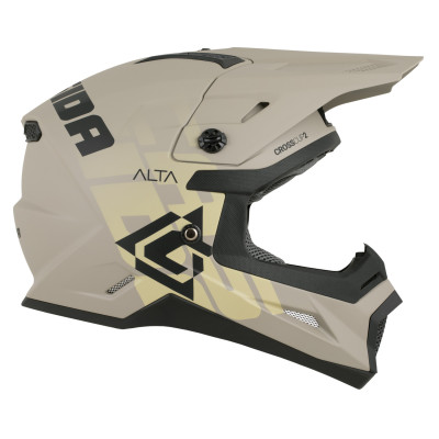 přilba Cross Cup 2 Alta Junior, CASSIDA, dětská (písková matná/šedá) 2026