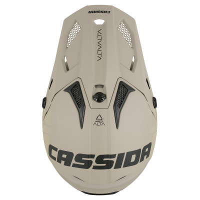 přilba Cross Cup 2 Alta Junior, CASSIDA, dětská (písková matná/šedá) 2026