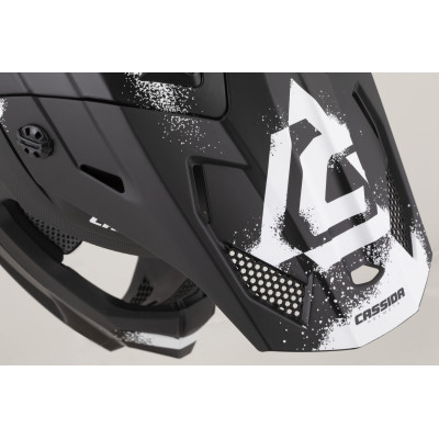 přilba Cross Cup 2 Crew Junior, CASSIDA, dětská (černá matná/bílá) 2026