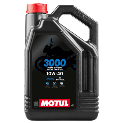 Motorový olej MOTUL 3000 4T 10W-40 4L