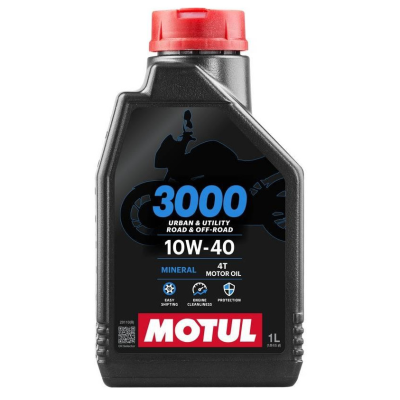 Motorový olej MOTUL 3000 4T 10W-40 1L