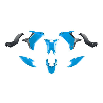Sada plastů (bez předního blatníku) T7 YAMAHA TENERE 700 '25-'26 (světle modrá/černá) RACETECH (RTECH)