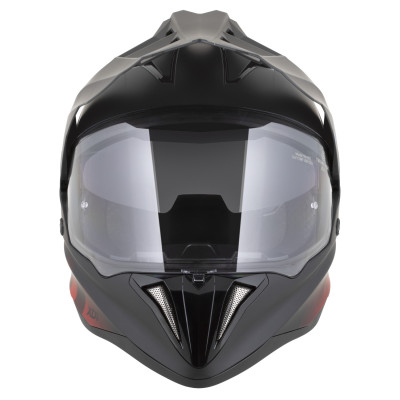 přilba XD1, ZED (černá matná/červená) 2026