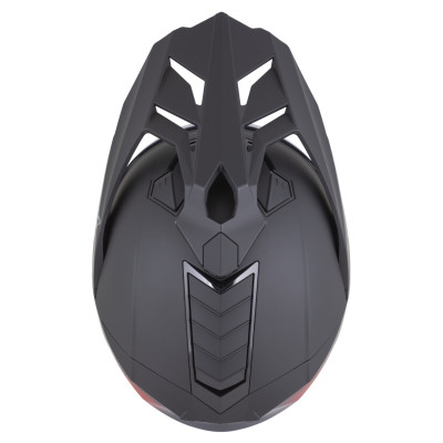 přilba XD1, ZED (černá matná/červená) 2026