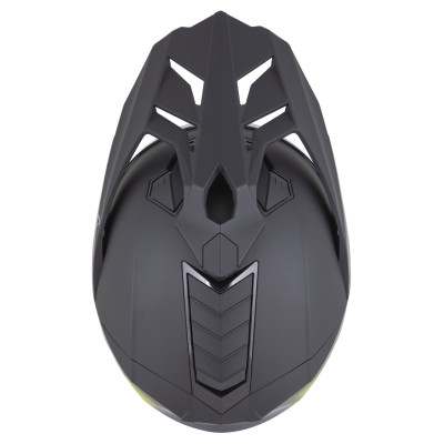 přilba XD1, ZED (černá matná/žlutá fluo) 2026