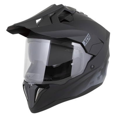 přilba XD1, ZED (černá matná/tmavě šedá) 2026