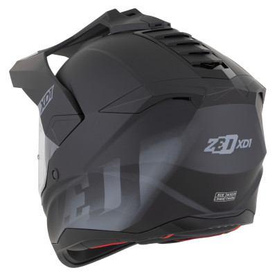 přilba XD1, ZED (černá matná/tmavě šedá) 2026