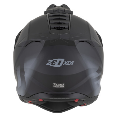 přilba XD1, ZED (černá matná/tmavě šedá) 2026