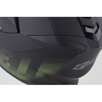 přilba XD1, ZED (černá matná/tmavě zelená) 2026