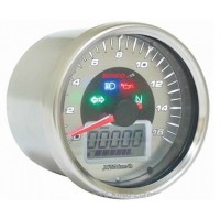 Tachometr KOSO D64 Chrome Style max.260km/h