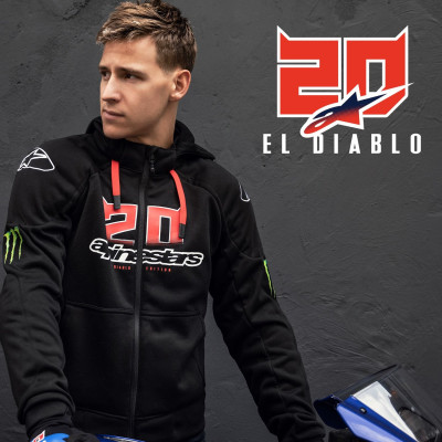 bunda CHROME IGNITION MONSTER FQ20 kolekce, ALPINESTARS (černá/červená/bílá/zelená) 2025