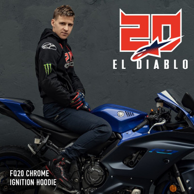 bunda CHROME IGNITION MONSTER FQ20 kolekce, ALPINESTARS (černá/červená/bílá/zelená) 2025