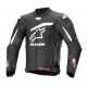 bunda GP PLUS R 4 RIDEKNIT, ALPINESTARS (černá/bílá) 2025
