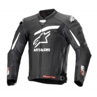 bunda GP PLUS R 4 RIDEKNIT, ALPINESTARS (černá/bílá) 2025