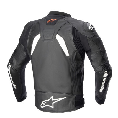 bunda GP PLUS 4, ALPINESTARS (černá/bílá) 2025