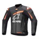 bunda GP PLUS 4, ALPINESTARS (černá/červená fluo/bílá) 2025